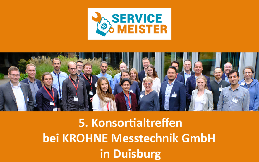 5. Konsortialtreffen bei KROHNE Messtechnik in Duisburg
