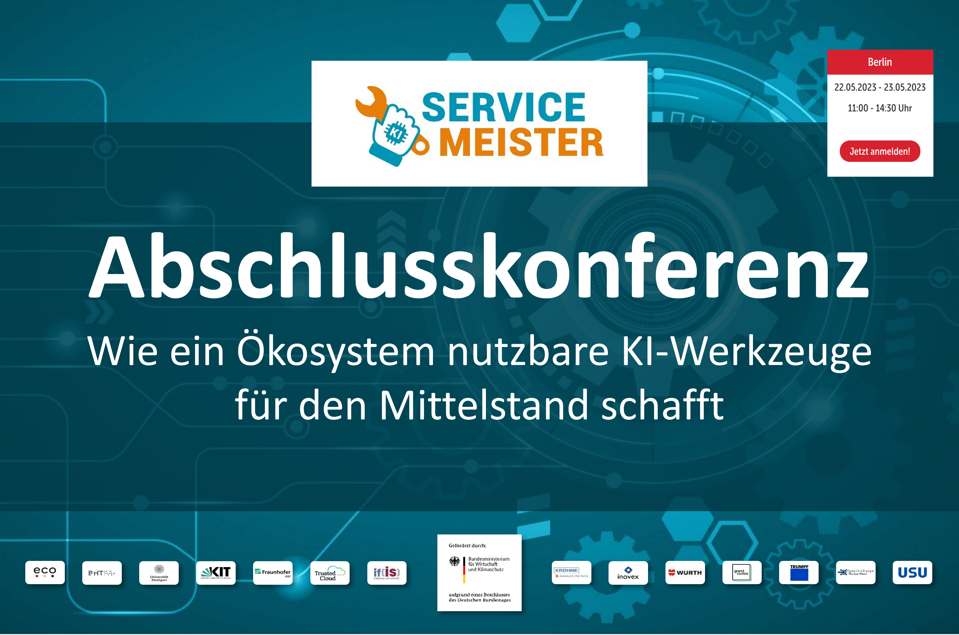 Abschlusskonferenz von Service-Meister: KI-Innovationen für den Mittelstand
